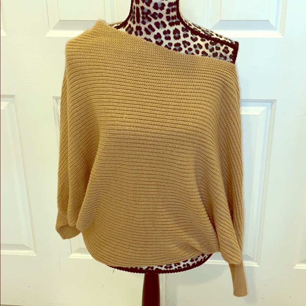 Off the shoulder sweater